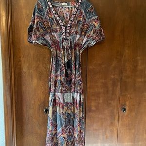NWT World Market Kaftan Dress - Size S/M